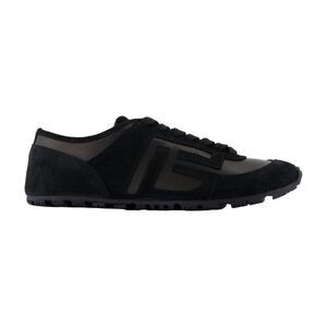Racer 45 Sneakers - Balmain - Leather - Black